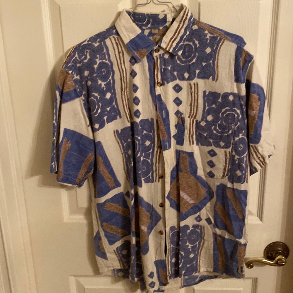 90s style button down M